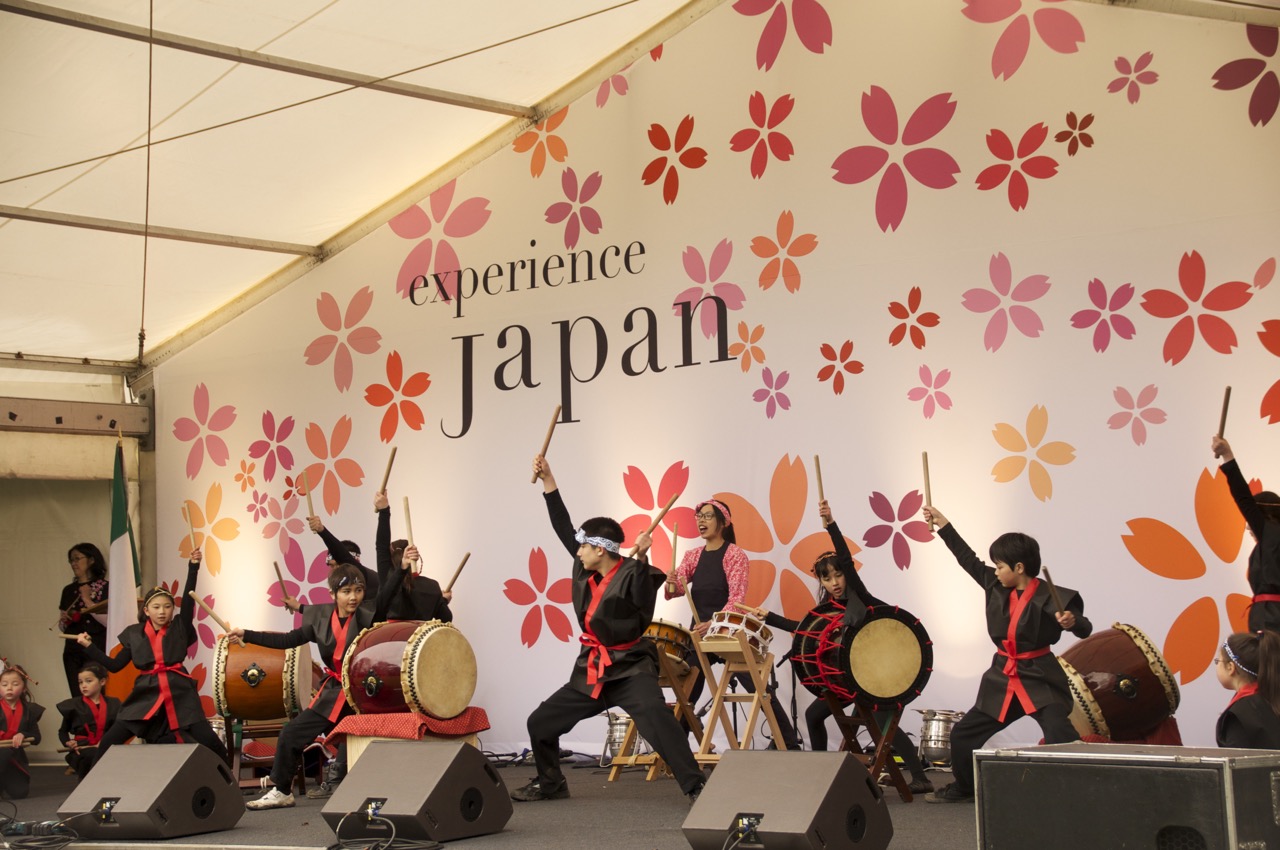 Japan Day drumming performance
